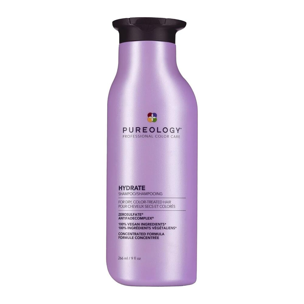 Pureology Hydrate Shampoo Dry or Color Treated Hair Moisturizing Hydration 9oz